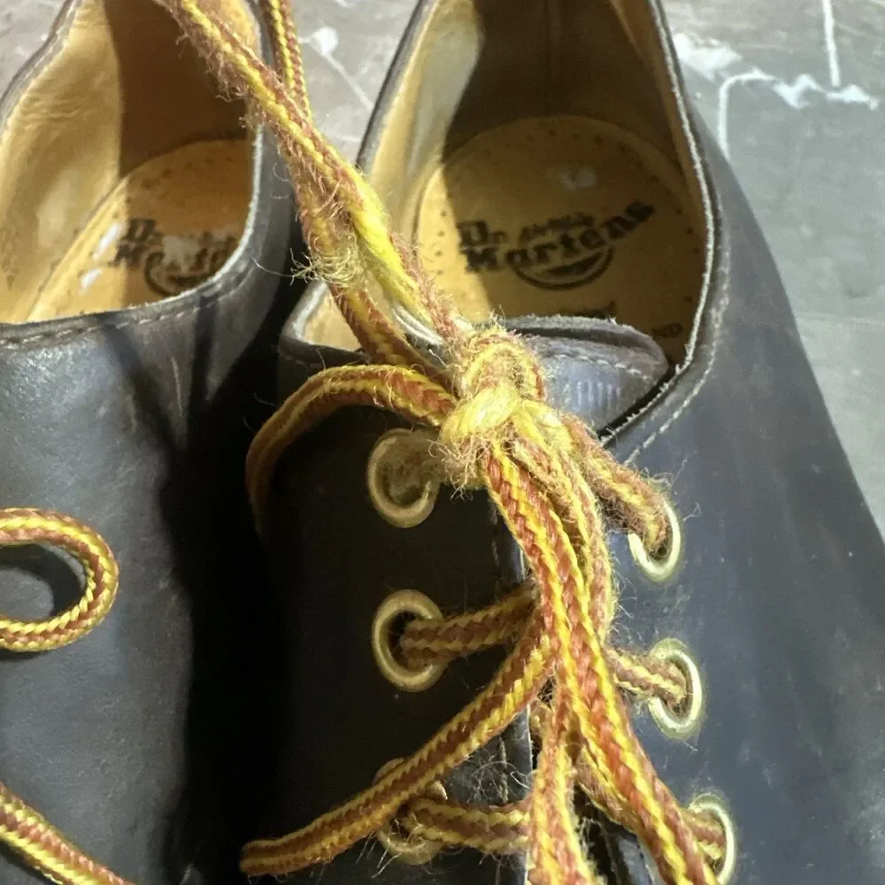 Dr. Martens Made in England 1561 Brown Leather Oxfords UK 8 US 9M/10W B3